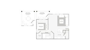 Floor Plan 2 | Apartments Conroe TX | The Towers Woodland