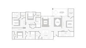 Floor Plan 7 | Apartments For Rent Conroe TX | The Towers Woodland