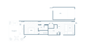 1 Bed Floor Plan | Apartments in McKinney, TX | The Mansions of Prosper