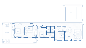 3 Bed 3 Bath Floor Plan | Apartments in Little Elm, TX | The Mansions at Oak Point