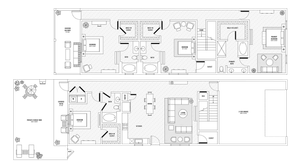 MAGNOLIA | 4 bed 4 bath Floor Plan | 2-car garage