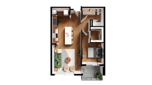 1BR - B
