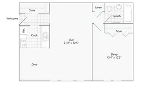 Floorplan Image | ReNew Des Plaines North