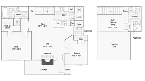 Floorplan Image | Arrive Odenton South