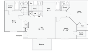 Floorplan Image | Arrive Key West
