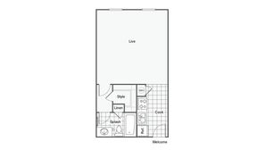 The Hub at Baton Rouge Apartment Homes Apartments For Rent Baton Rouge LA 70808 Floor Plan