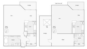 Floor Plan | The Social at Stadium Walk Apartment Homes for Rent in Ft Collins CO 80521