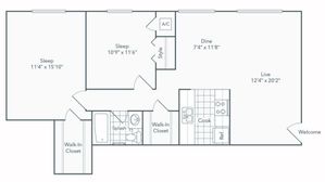 bristol 2-bedroom floorplan renew springfield