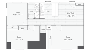 Floorplan Image | The Social Amherst
