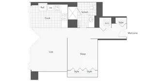 Floorplan Images | Arrive Michigan Avenue