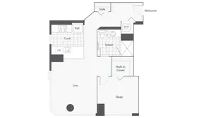 Floorplan Images | Arrive Michigan Avenue