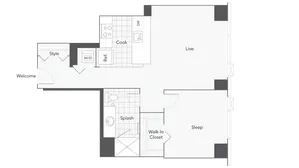 Floorplan Images | Arrive Michigan Avenue