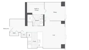 Floorplan Images | Arrive Michigan Avenue