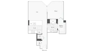 Floorplan Images | Arrive Michigan Avenue