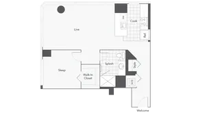 Floorplan Images | Arrive Michigan Avenue