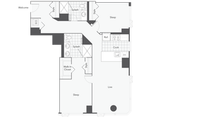 Floorplan Images | Arrive Michigan Avenue