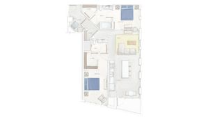 Nordhaus Plan B2T 2-Bedroom
