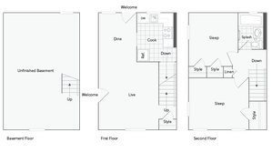 Berkley 2-Bedroom Floorplan