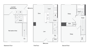 Brighton 2-Bedroom Floorplan