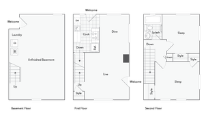 Belmont 2-Bedroom Floorplan