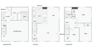 Dayton 3-Bedroom Floorplan