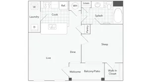 Floorplan Images | Arrive Brentwood