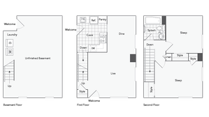 2 Bedroom Townhome