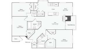 Floorplan Images | ReNew Marina Shores