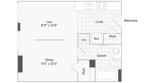 Floorplan Image | Arrive Inner Harbor