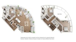 3 BR x 3.5 BA Garden Loft Floorplan | Arrive Upper Kirby in Houston