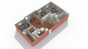 3 Bdrm Floor Plan | Eden Prairie Luxury Apartments | Arrive Watertower