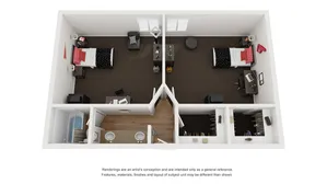 Floor Plan Image | Apartments Near CSU Chico | The Social Chico
