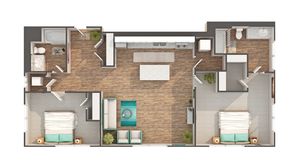 Floor Plan Image | Arrive Loring Park