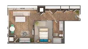 Floor Plan Image | Arrive Loring Park