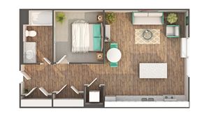 Floor Plan Image | Arrive Loring Park