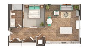 Floor Plan Image | Arrive Loring Park