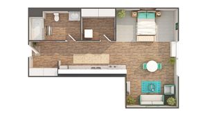 Floor Plan Image | Arrive Loring Park