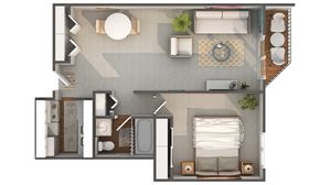 Floor Plan Image | Arrive 4301