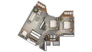 Floor Plan Image | Arrive 4301