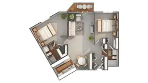 Floor Plan Image | Arrive 4301