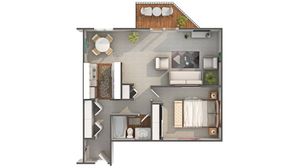 Floor Plan Image | Arrive 4301