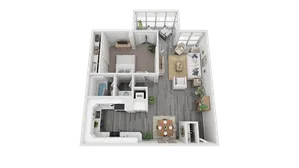 Floorplan Images | Arrive North Bethesda