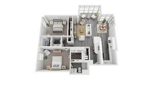 Floorplan Images | Arrive North Bethesda