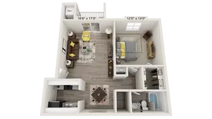 renew woodland ranch floorplan 1e