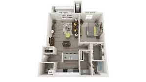 renew woodland ranch floorplan 1b
