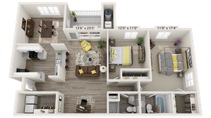 renew woodland ranch floorplan 2e