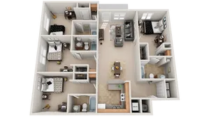 Addison 4-Bedroom Floorplan