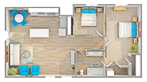 ReNew Oakridge | Two Bed