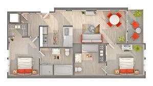 Floorplan Images | Arrive Seaside