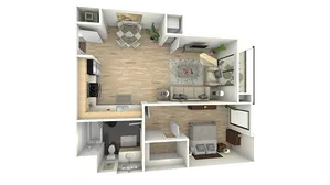 Floorplan Images | Arrive Hollywood